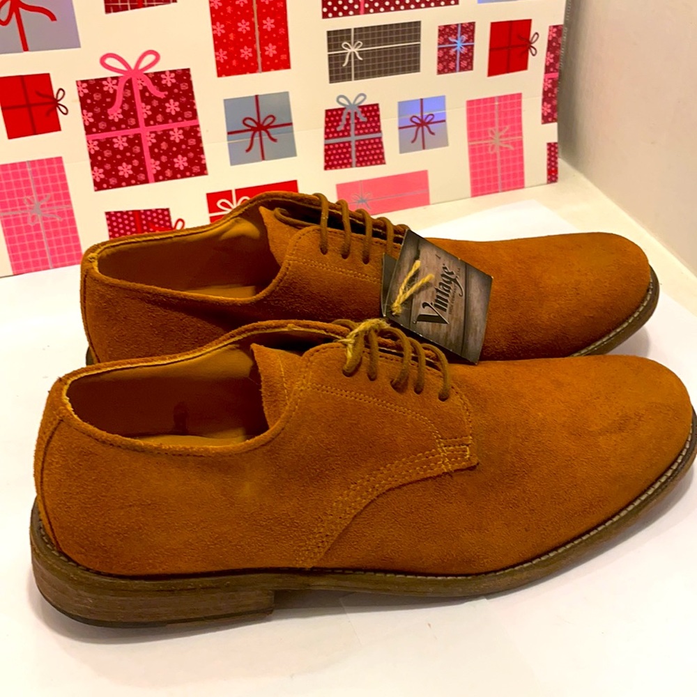 NWT Vintage Shoe Company Men Formal Leather Shoes - Picture 3 of 16
